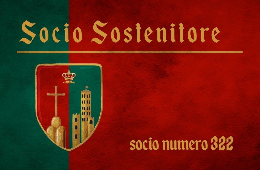 Tessera Socio Sostenitore
